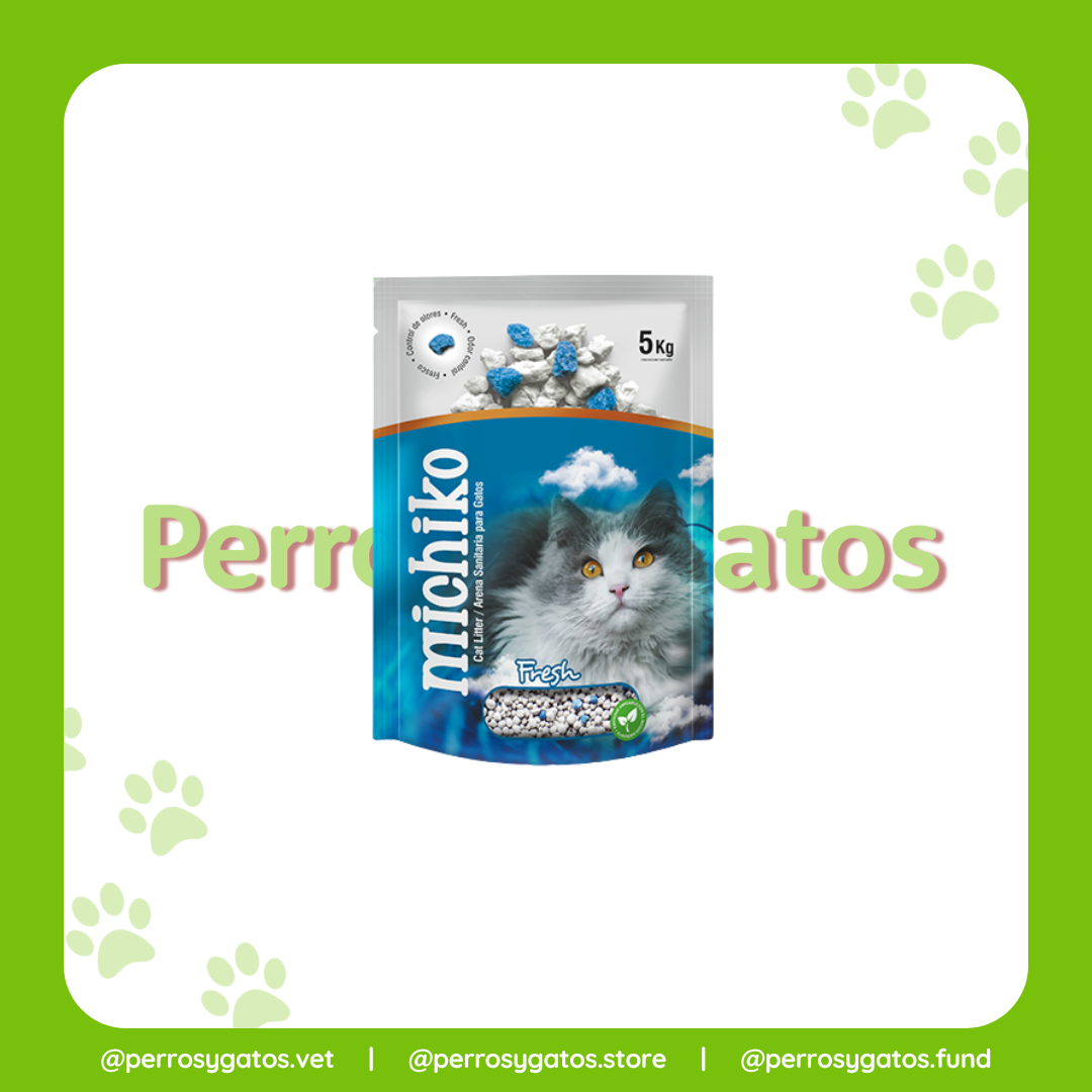 Arena Sanitaria Para Gatos Fresh x 5 Kg | Michiko