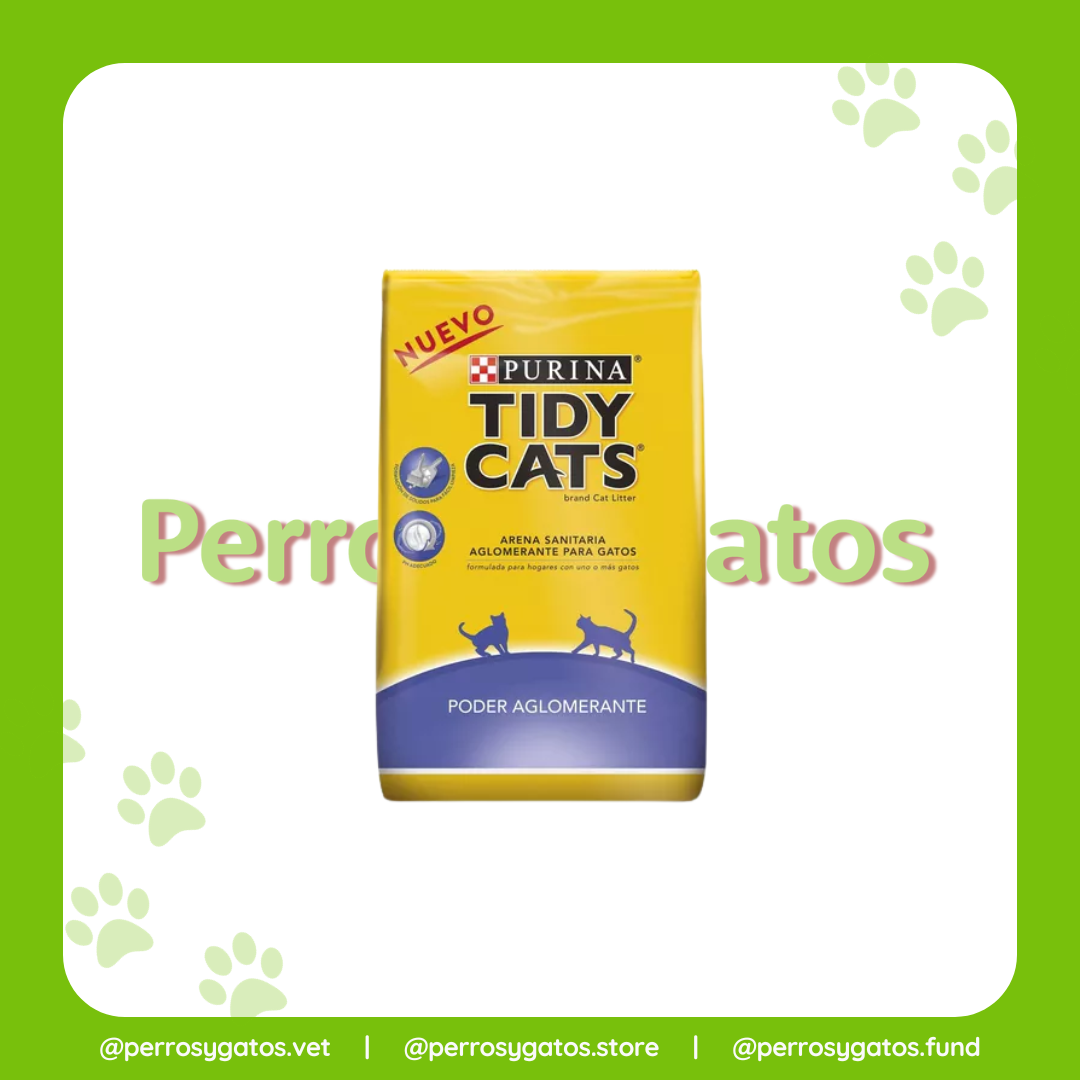 Arena Sanitaria Aglomerante Para Gatos Tidy Cats x 4 Kg