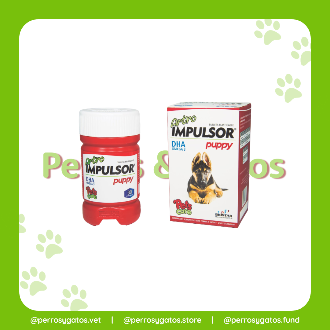 Artro Impulsor Puppy Frasco x 30 comprimidos