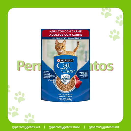 Alimento Húmedo Gato Adulto Carne 85 Gr | Cat Chow