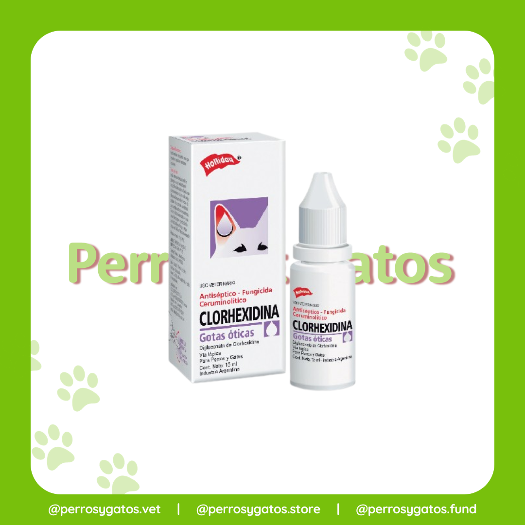 Clorhexidina Gotas Óticas (15 mL)