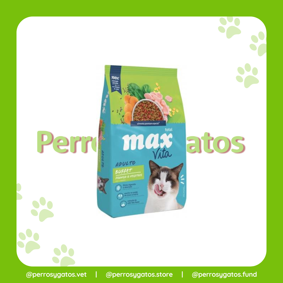 Max Vita Gato Adulto - Pollo Y Vegetales