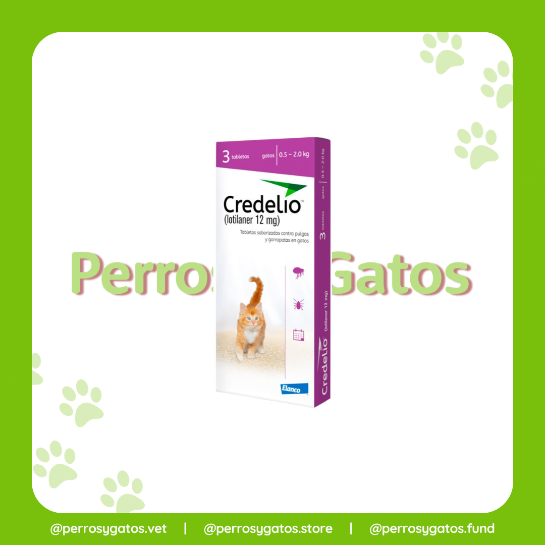 Credelio Gatos 0.5 - 2.0 Kg