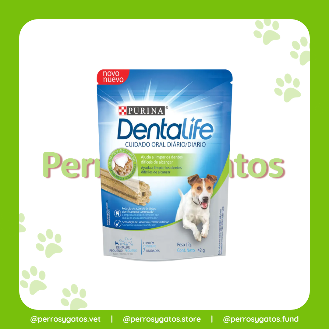 Snack Dentalife Perro Pequeño x 7 Unidades - Cuidado Oral Diario