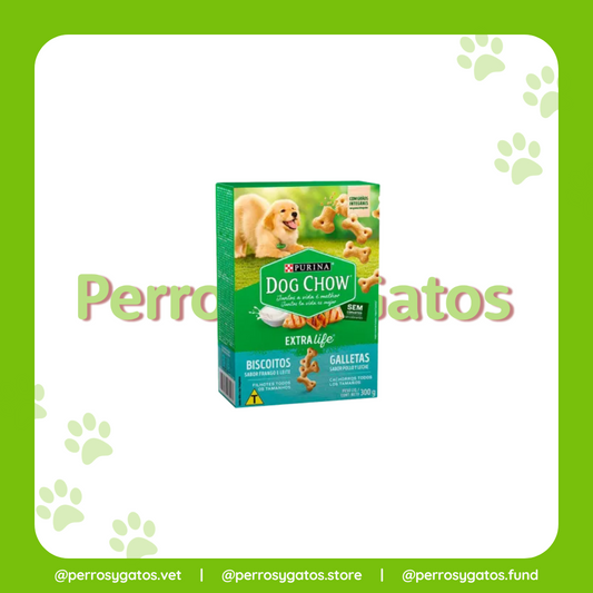 Galletas Para Perro Cachorro Sabor A Pollo Y Leche 300 Gr | Dog Chow