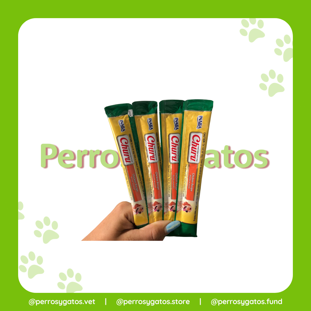 Churu Perro Sabor A Pollo x Unidad Sobre x4 Unds