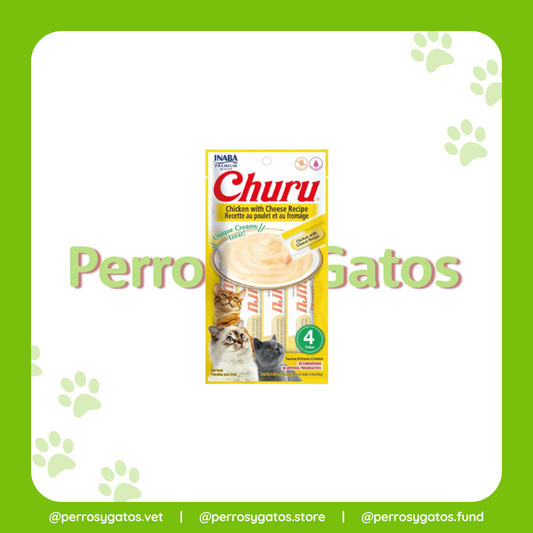 Churu Gato Sabor A Pollo Con Queso Sobre x 4 Unds