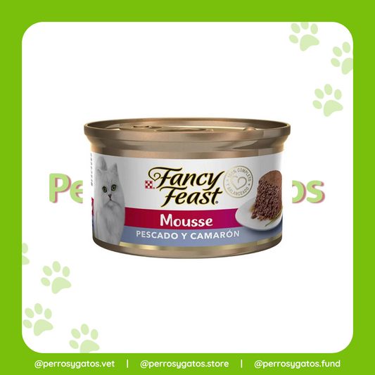 Alimento Húmedo Para Gatos Sabor A Pescado Y Camarón 85 Gr | Fancy Feast