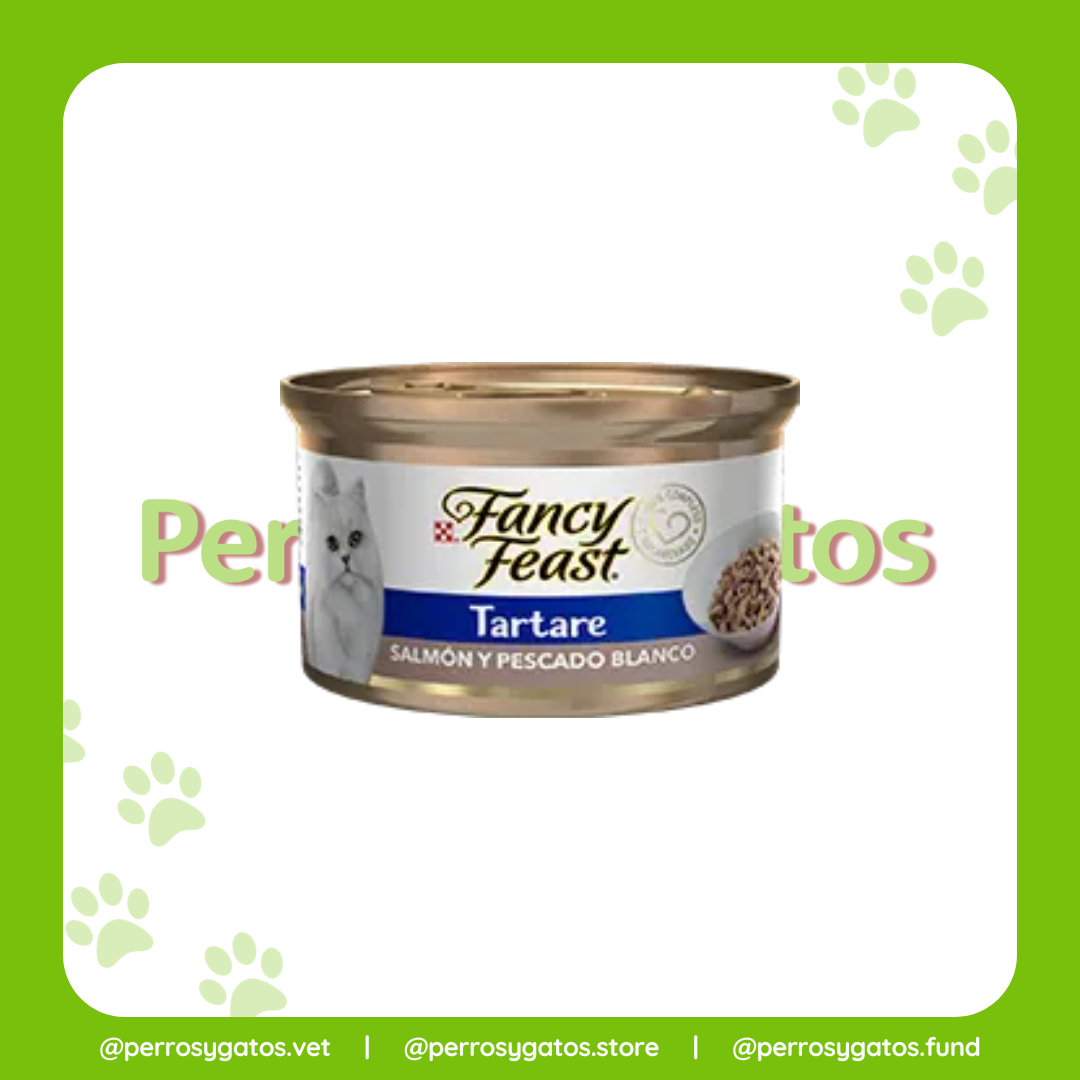 Alimento Húmedo Para Gatos Sabor A Salmón Y Pescado 85 Gr | Fancy Feast