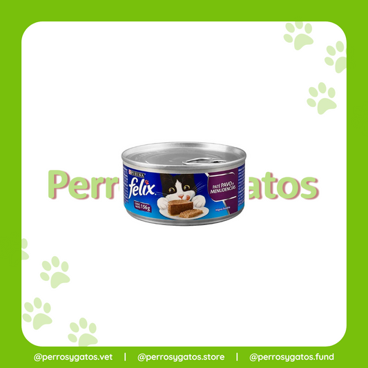 Alimento Húmedo Gato Adulto Paté De Pavo Y Menudencias 156 Gr | Felix