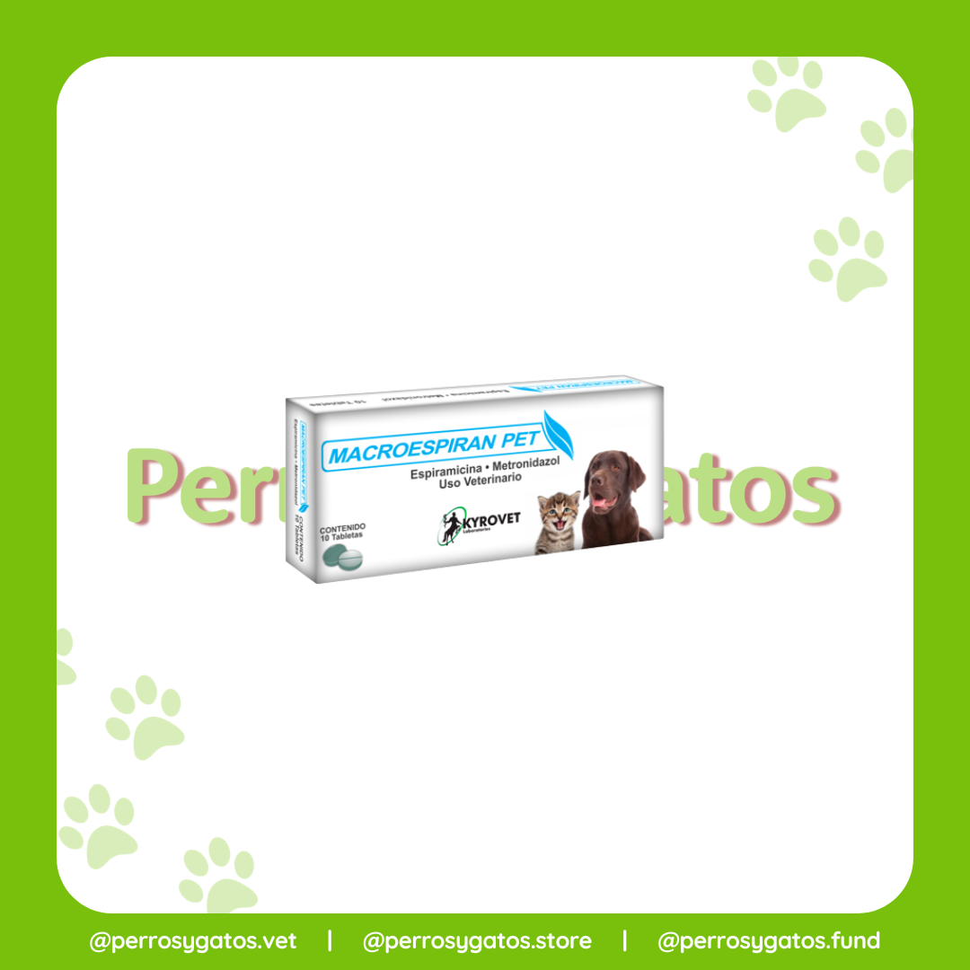 Macroespiran Pet Caja x 10 Tabs