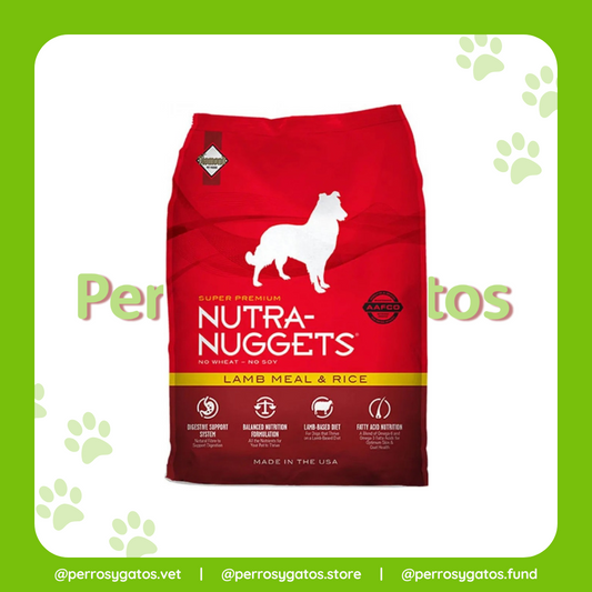 Nutra Nuggets Perro Adulto Harina De Cordero Y Arroz