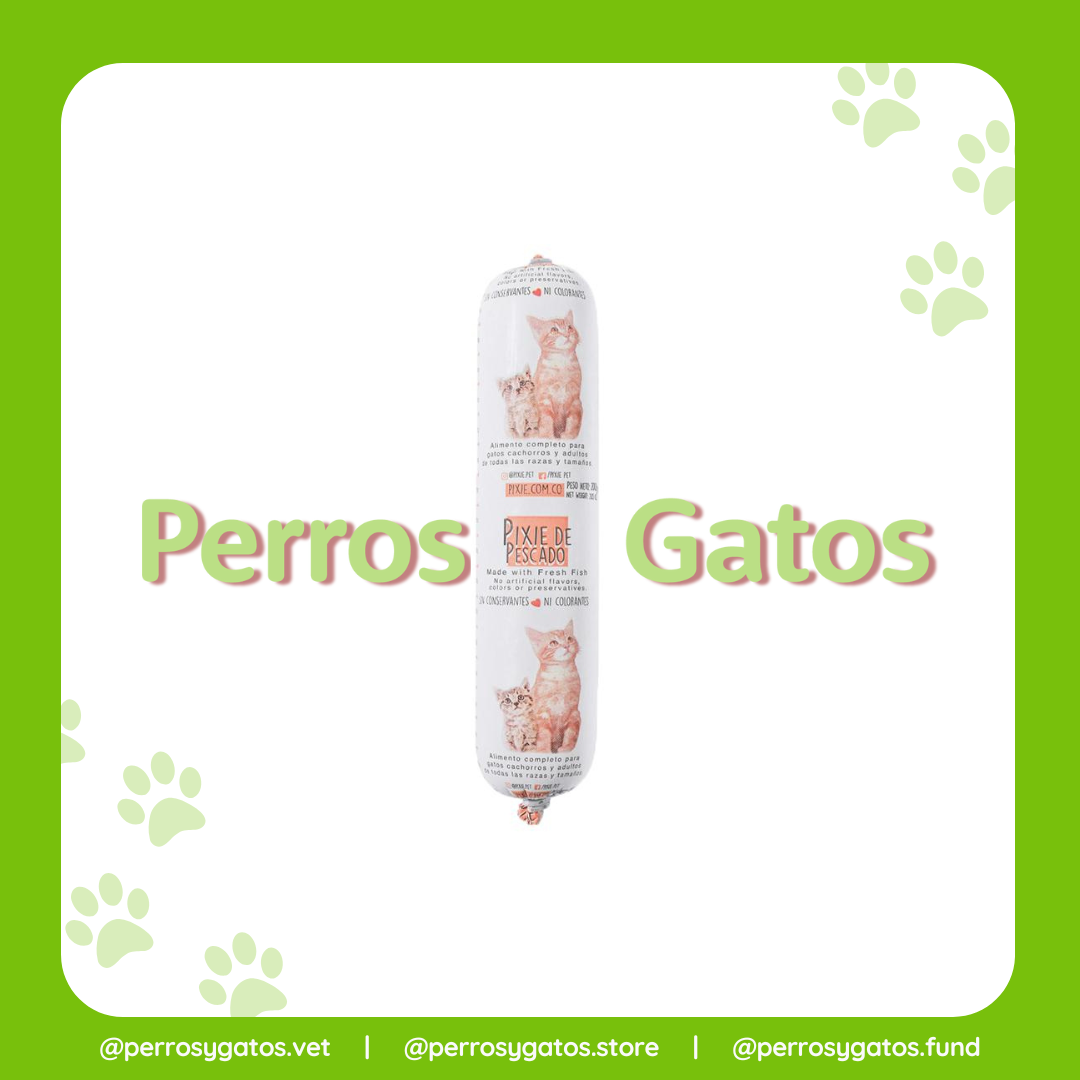 Alimento Barf Pescado Gato 200 Grs | Pixie