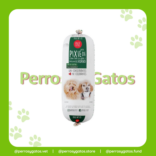 Alimento Barf Carne Baja En Grasa Perro 500 Grs | Pixie