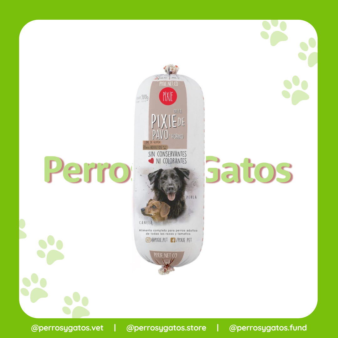 Alimento Barf Pavo Perro 500 Grs | Pixie