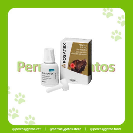 Posatex Gotas Óticas Para Perros (8,8 mL)