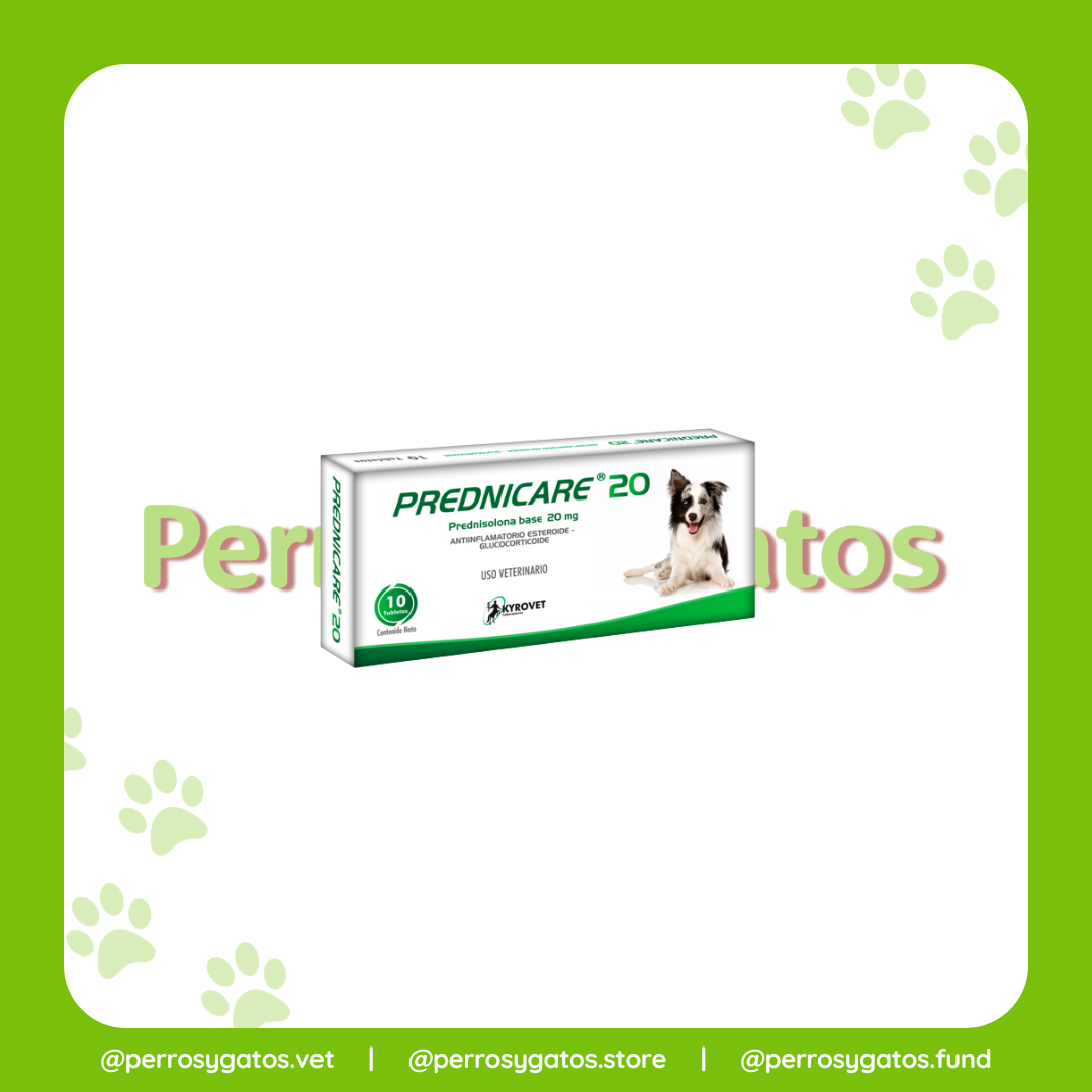 Prednicare (Prednisolona) 20 Mg Caja x 10 Tabs