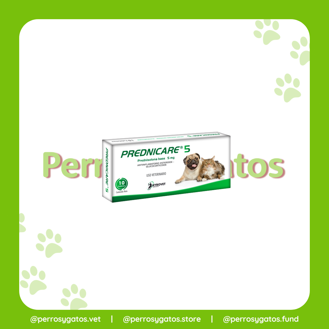 Prednicare (Prednisolona) 5 Mg Caja x 10 Tabs