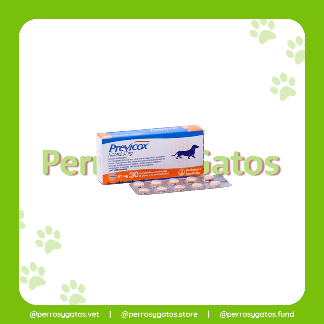 Previcox 57 mg Caja x 30 Tabs