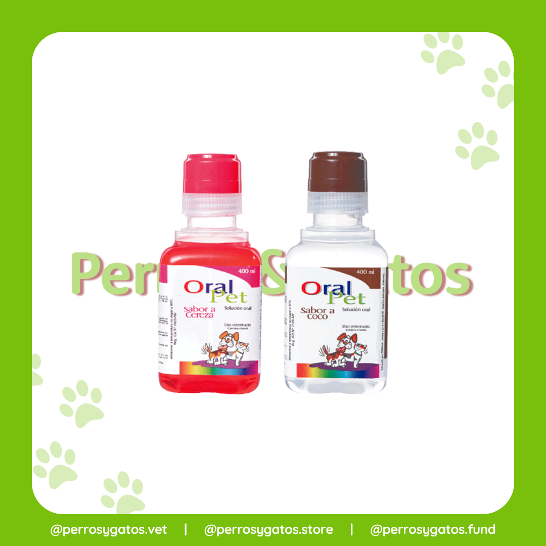 Suero Oral Pet Sabor A Coco Y Cereza x 400 mL