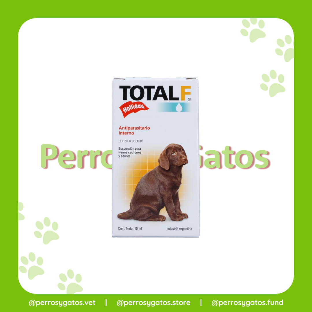 Total F Antiparasitario Interno Para Perro (15 mL)