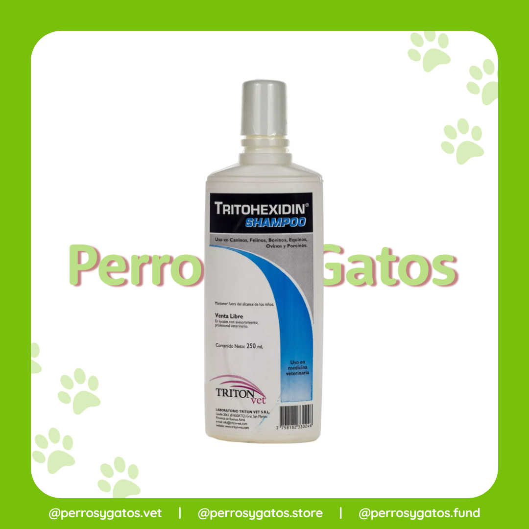 Tritohexidin Shampoo Medicado x 250 mL