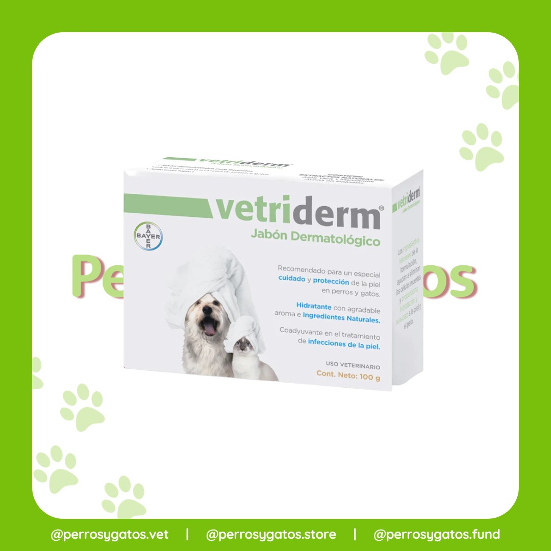 Vetriderm Jabón Dermatológico 100 g