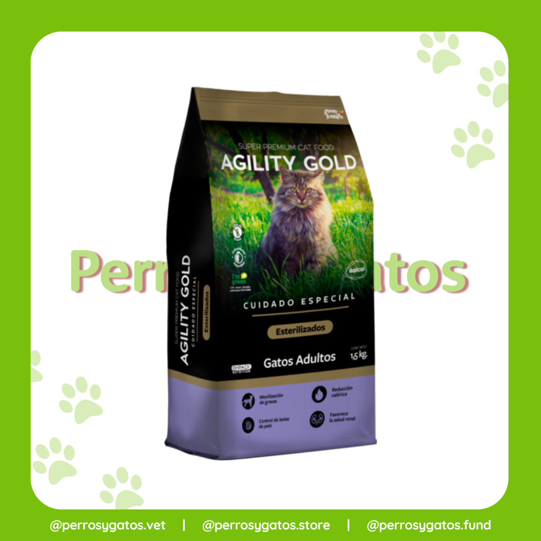 Adulto Esterilizado Gato | Agility Gold