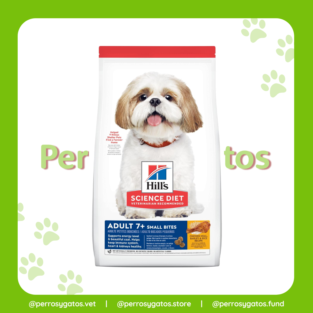 Adulto 7+ (Bocado Pequeño) Perro | Hill's Science Diet