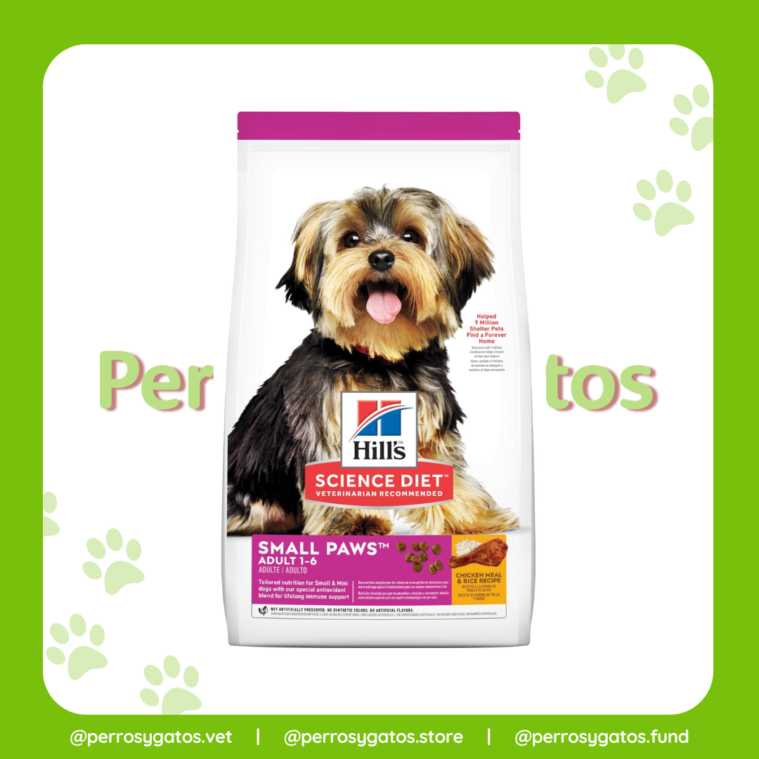 Adulto (Huellas Pequeñas) Pollo Perro | Hill's Science Diet