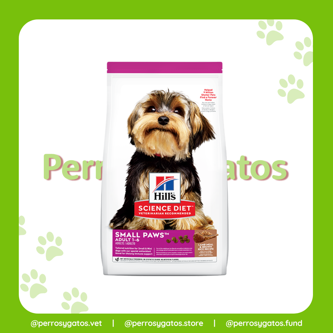 Adulto (Huellas Pequeñas) Cordero Perro | Hill's Science Diet